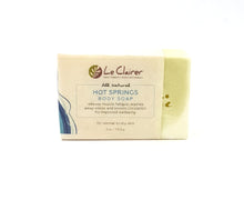 Load image into Gallery viewer, Hot Springs Minerals Natural Soap

